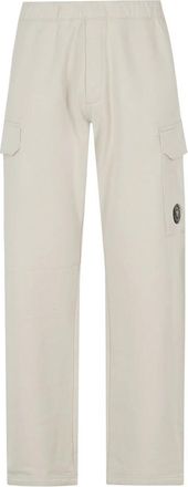 C.P. Company Diagonal Raised Fleece Trainingsbroeken - Heren - Sweatpants - Beige - L - Broeken
