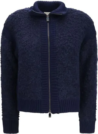 Jacob Cohen Blue Alpaca Vicugna Pacos Womens Sweatshirt