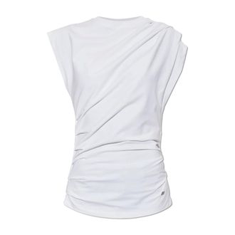 Ganni Donna, Top, Bianco, M, new