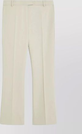 Max Mara slim-fit trousers in stretch cotton and viscose