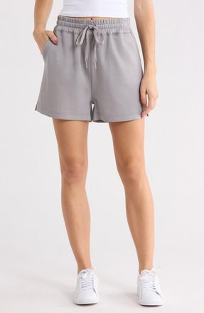 Wishlist Scuba Sweat Shorts in Cement at Nordstrom Rack, Size Medium