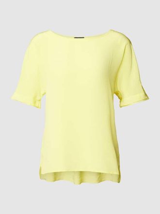 Marc Cain Blusenshirt mit Rüschen in GELB, Größe 34