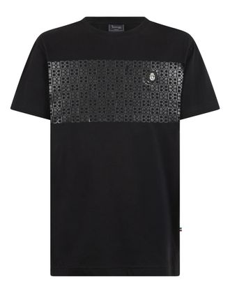 Billionaire Boys Club Round Neck T-Shirt Stripe Monogram