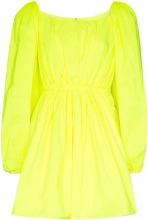 Valentino Garavani Puff Sleeve Mini Dress
