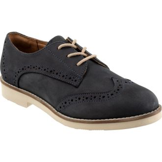 Softwalk Willet Wingtip Derby in Navy Nubuck at Nordstrom, Size 10.5