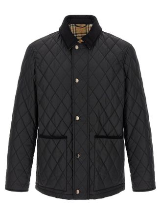 Burberry Black Quilted Regular Jacket