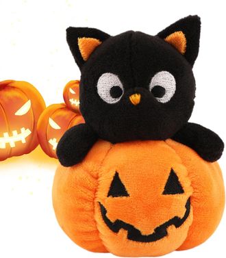 Generic Halloween Ghost Doll Keychain, Velvet Cotton Small Dolls Ornament - Creative Doll Keychain Halloween | Adorable Stuffed Ghost Pumpkin Character Pendan