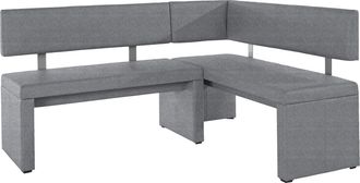 HOME AFFAIRE Eckbank »Charissa« in 3 Grössen, verschiedene Qualitäten