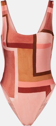 Zimmermann Como printed bodysuit