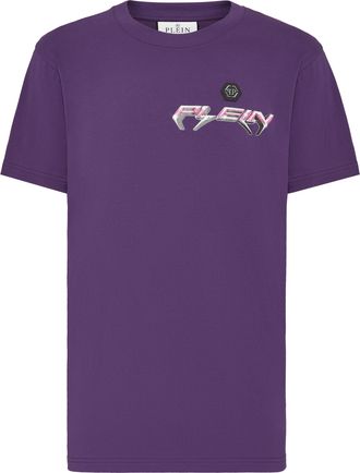 Philipp Plein T-Shirt Ronde Hals Chrome