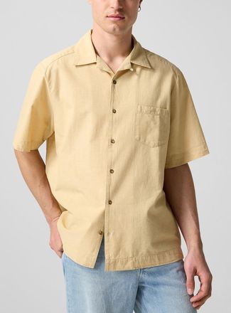 A.P.C. Mens Jude chambray cabana shirt