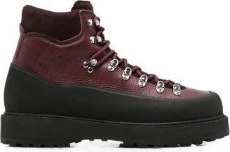 Diemme Lace-up Panelled Boots