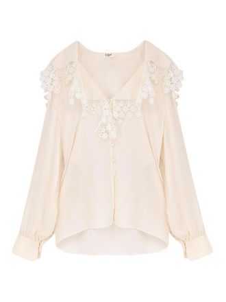 Chlo&eacute; Printed Silk Shirt