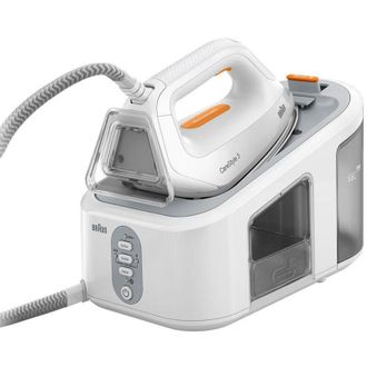 Braun CareStyle 3 IS3132WH Ferro da stiro con caldaia. Potenza ferro: 2400 w, Emissione concentrata vapore: 400 g/min, Materiale piastra: EloxalPlus