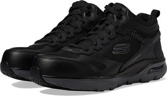 Skechers Arch Fit SR - Pyreford Comp Toe Mens Work Boots Black : 10.5 D - Medium