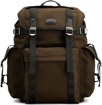 Tod's Zaino Utility in tela - Marrone