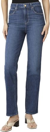 Paige Stella Saint Tropez Super High Rise Straight Leg Jean