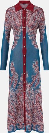 Etro Abito chemisier in jersey