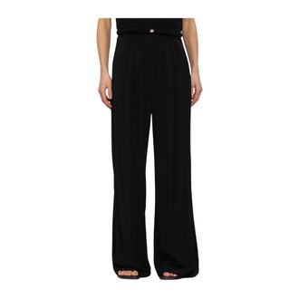By-Bar Amsterdam Benji Viscose Broek - Dames - Broeken - Zwart - Maat: S Viscose