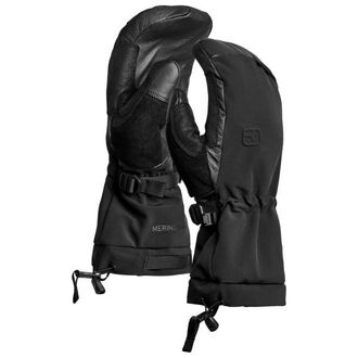 Ortovox Merino Freeride Mitten Handschuhe f&uuml;r Herren | schwarz