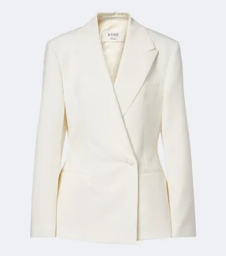 R&oacute;he R&oacute;he Double-breasted virgin wool blazer