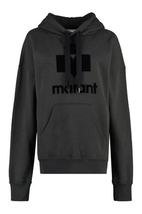 Isabel Marant Mansel Logo Cotton Hoodie
