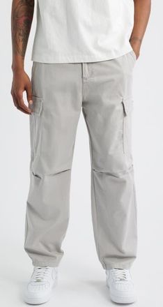 Criminal Damage Dakota Relaxed Fit Twill Cargo Pants in Grey at Nordstrom, Size X-Large