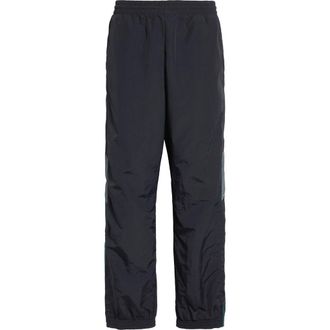 Martine Rose Paneled Nylon Track Pants in Black Teal at Nordstrom, Size Medium