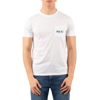 Ralph Lauren Heren, Tops, Wit, Maat: L Jersey