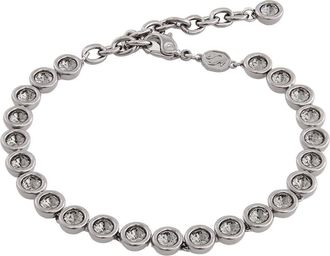 Swarovski Imber Tennis Bracelet Ruthenium Shiny Black Diamond