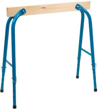 Silverline Cavalletto supporto in legno 4 altezze regolabile pieghevole 150 kg