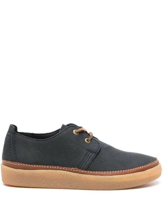 Clarks Clarkwood nubuck sneakers - Blauw