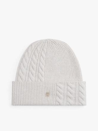 Tommy Hilfiger Chic Fluffy Beanie With Wool