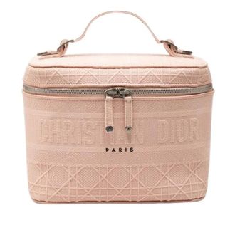 Dior Pre-owned Vanity Bag - Dames - Pre-owned - Roze - Maat: ONE Size