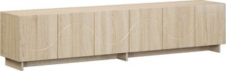 vidaXL Soporte De Tv 179,5 X 34,5 X 40 Cm Roble Sonoma Vidaxl