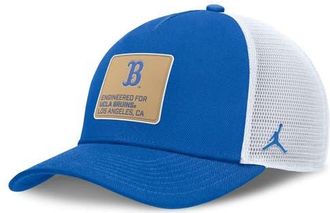 Jordan Brand Mens Jordan Brand Blue/White UCLA Bruins 2025 On-Field Rise Engineered Trucker Adjustable Hat at Nordstrom, Size Medium/large