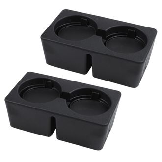 OEM Portavasos De Piso Compatibles Con Chevy / (silver / Sierra 2007-2013, 2007-2014 Suburban / Yukon)