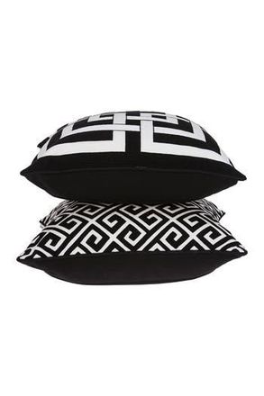 Parkland Collection Cameo Embroidered Throw Pillow in Black at Nordstrom Rack