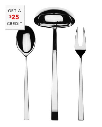 Mepra 3Pc Serving Set With $25 Credit