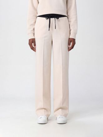 Elisabetta Franchi Wide-Leg Knit Jogging Trousers in Viscose with Drawstring