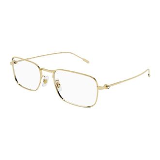 Montblanc MB0212O 001 Gold 54mm