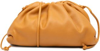 Bottega Veneta Pre-owned Bottega Veneta Lambskin The Mini Pouch Crossbody B09013748M