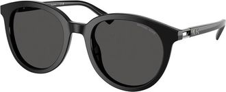 Michael Kors Big Bend Dark Gray Solid Round Mens Sunglasses 0MK2227 300587 53