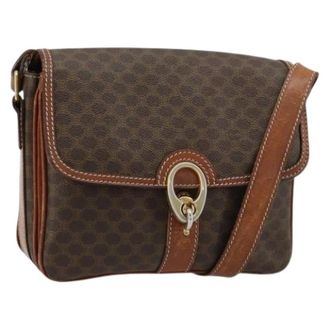 Celine Pre-owned Vintage Schoudertas - Dames - Vintage Schoudertas - Bruin - ONE Size - Leer - Vintage