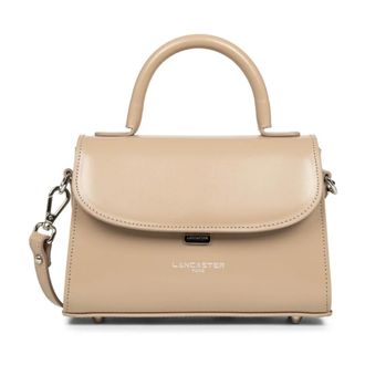 Lancaster Suave Even Small - Dames - Handtassen - Beige - ONE Size - Leer - Tassen
