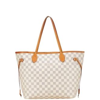 Louis Vuitton Pre-owned Tote Bags, female, Beige, Size: ONE SIZE Pre-owned Plastic Tote Bag