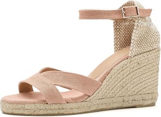 Castaner Bruna Wedge Sandals Womens Sandals Laurel : EU 38 (US Womens 7.5) M, Textile