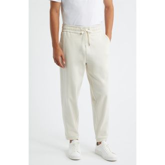 BOSS Locsin Cotton Joggers in Open White at Nordstrom, Size Xxx-Large