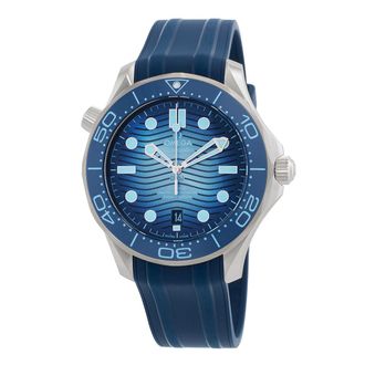 Omega Pre-owned Omega Seamaster Blue Dial Mens Watch 210.32.42.20.03.002