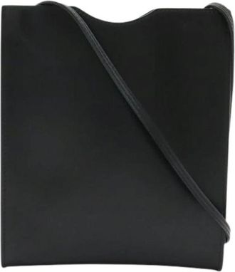 Herm&egrave;s Pre-owned Onimetu Leren Schoudertas - Dames - Vintage Schoudertas - Zwart - ONE Size - Leer - Vintage